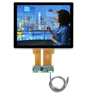 12.1 inch capacitive touch screen for waterproof industrial control application