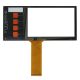 7 inch capacitive touch screen for door access control system