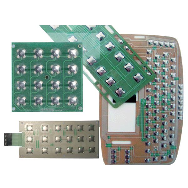Metal shrapnel membrane switch, thin film control panel for sale
